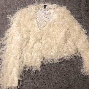 Yeti shaggy sweater